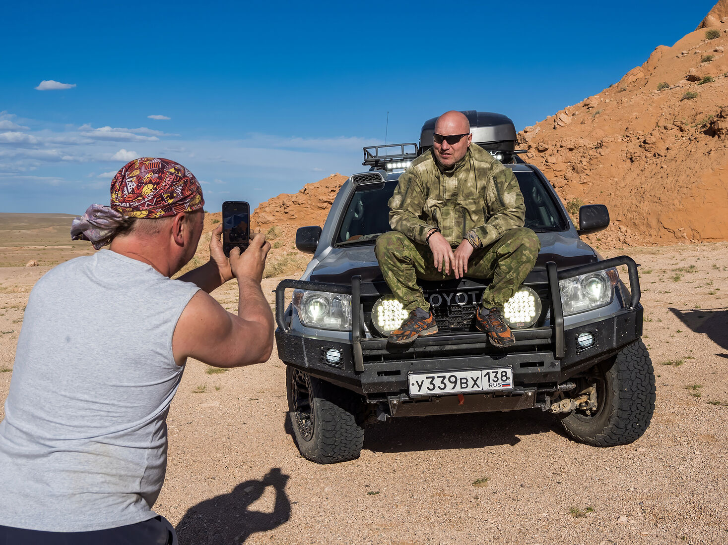 фотограф Павел Козионов. Пустыня Гоби. Из окна автомобиля. Часть 2. Без названия